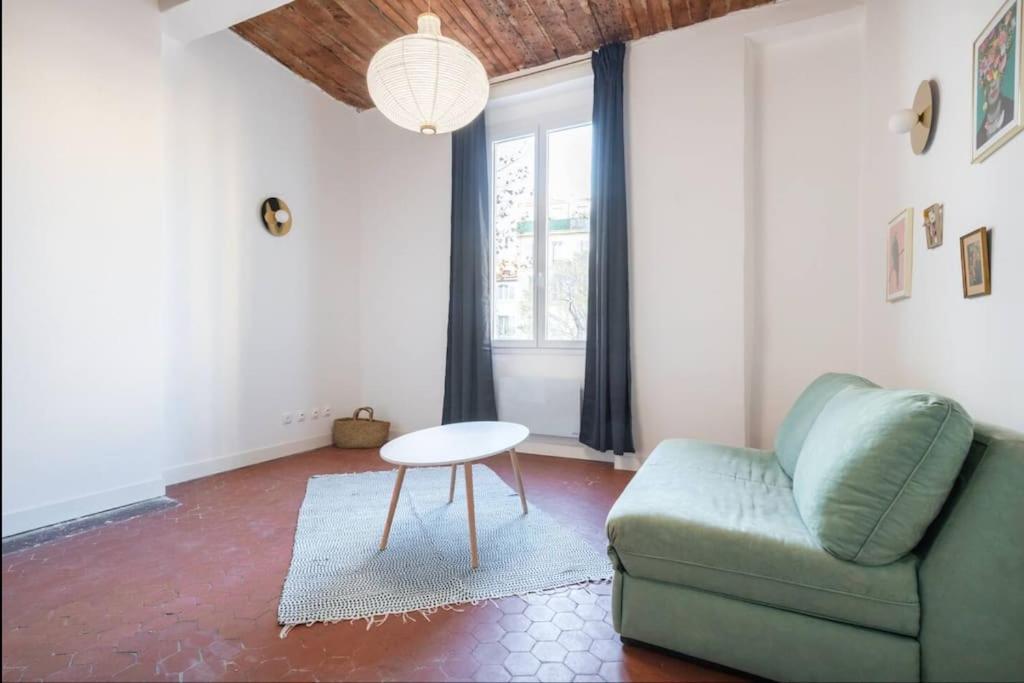 Super T2 Cosy Cours Julien 32Dam Appartement Marseilles Buitenkant foto